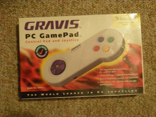 Gravis gamepad control pad - pc,
